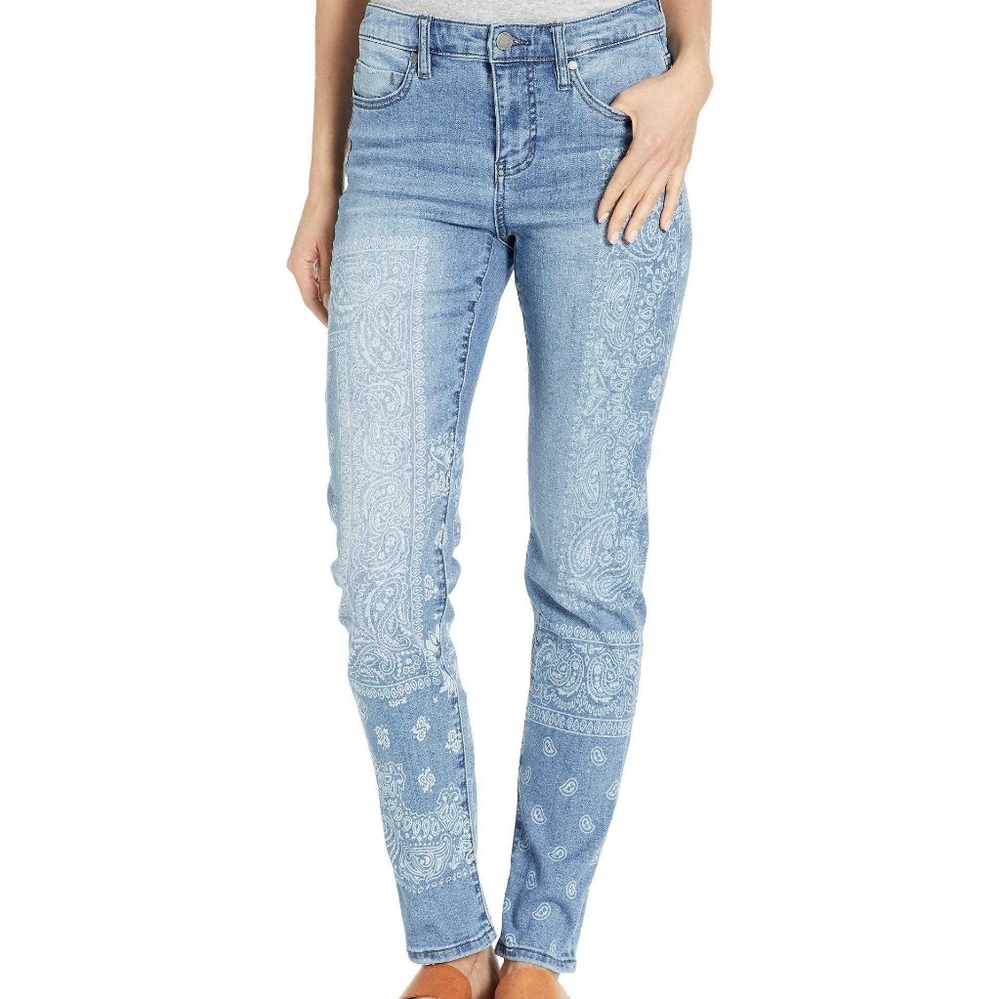 Liverpool paisly print girlfriend jeans
